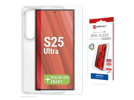DISPLEX Zaštitno staklo Real Glass 2D Samsung Galaxy S25 Ultra + maskica (02079)