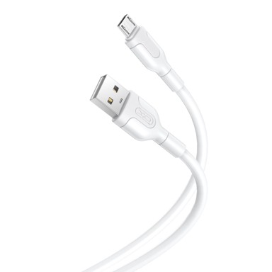XO USB kabel NB212, USB na Micro-USB, 2,1 A, 1,0 m, bijeli
