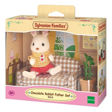 SYLVANIAN FAMILIES Komplet otac čokoladni zec