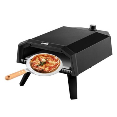 ELIT Pizza pekač Pizzarela Veloce, plinski, 33cm, crni