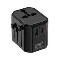 PLASTROL AD-2/EU/UNI/20W Univerzalni putni adapter, PD 20W + QC 18W