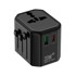 PLASTROL AD-2/EU/UNI/20W Univerzalni putni adapter, PD 20W + QC 18W