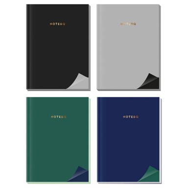 INTERDRUK Notes, NOTEBQ, karo, A5, 80 listova