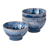 COSTA NOVA Plave zdjele u setu 4 kom od kamenine ø 15 cm Latte