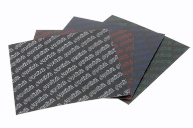 IN karbonska membranska ploča, 2 lista, 110 × 110 mm, 0,30 mm, plava