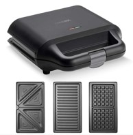 CONCEPT Aparat za sendviče SV3054 s izmjenjivim pločama 3 u 1 700 W