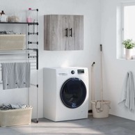 Zidni ormarić, 60 x 31 x 60 cm, konstruirano drvo, sivi hrast sonoma