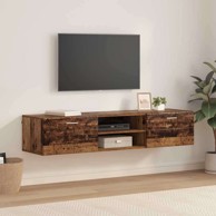 TV ormar, 150 x 39 x 30 cm, konstruirano drvo, staro drvo