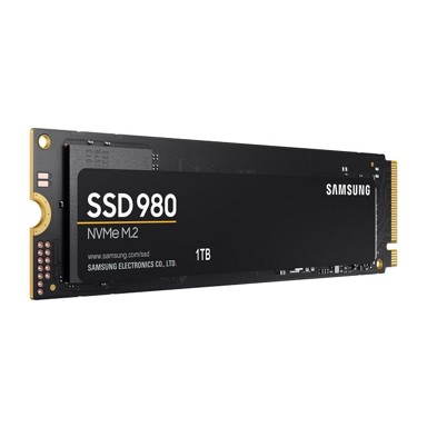 SAMSUNG SSD 980 1 TB, M.2 PCIe Gen3 x4 NVMe, 3500/3000 MB/s, 600 TBW, 5 godina (MZ-V8V1T0BW)