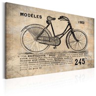 Slika N° 1245 Bicyclette 120x80