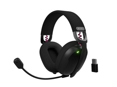 FURY Gaming slušalice Fukiya F6, bežične/žične, Bluetooth, crne