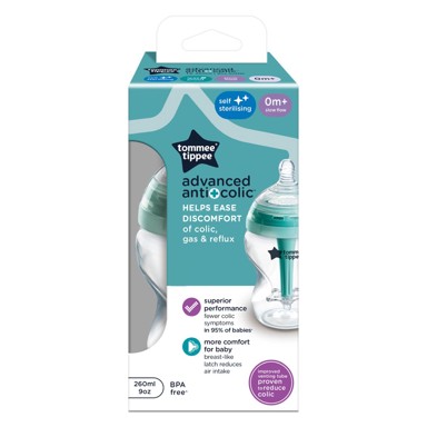 TOMMEE TIPPEE Plastična bočica AAC, 260ml