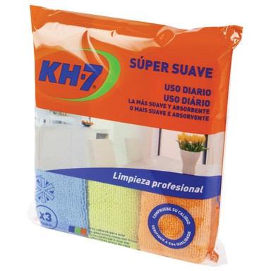 KH-7 Krpa za čišćenje, mikrofibra, 38 × 40 cm, 3 komada