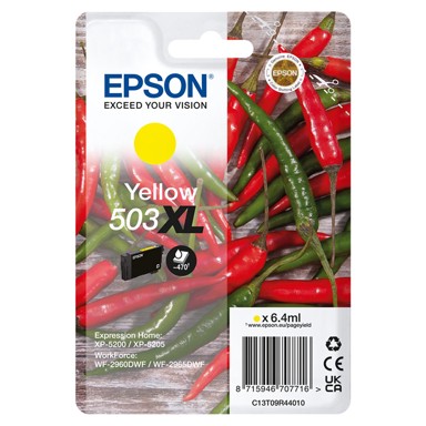 EPSON Tinta 503XL, XL, žuta