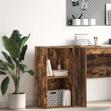 Regal za knjige 40x30x77 cm, konstruirano drvo, boja hrasta