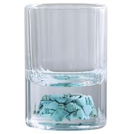 Kristalna čaša De-35423 50 ml, tirkizna