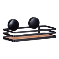 WENKO Kupaonska polica Alba, crna