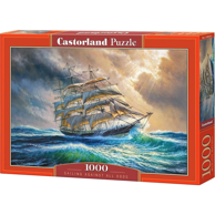 CASTORLAND Puzzle Sailing Against All Odds, 1000 kom., brodovi