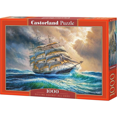 CASTORLAND Puzzle Sailing Against All Odds, 1000 kom., brodovi