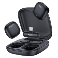 YESIDO Bežični mikrofon KR21 USB-C 2 komada crni