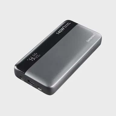 INTENSO Powerbank prijenosni punjač, 25000 mAh, litij-ionski (Li-Ion), crno-sivi
