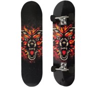 SPOKEY Veliki skateboard s dvostranim printom Lav