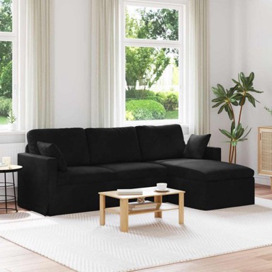 Sofa 228x134x80 cm, crna
