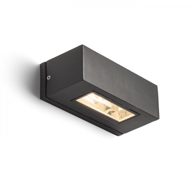 RENDL Zidna lampa, Woop, 230V, R7s 78mm, 48W, IP54, antracit