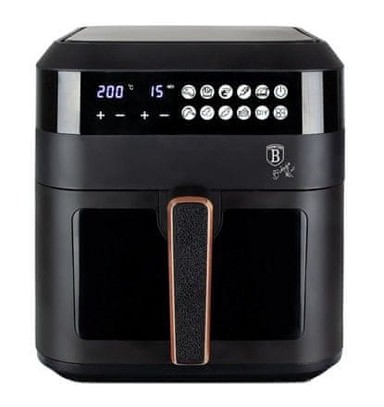 BERLINGERHAUS Friteza na vrući zrak BH-9446 Black Rose Collection, crna