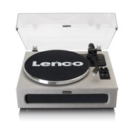 LENCO Gramofon LS-440GY, Bluetooth, RCA izlaz, AUX ulaz, zvučnici 2x10W + 2x10W, siva