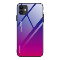 MG Maskica Gradient Glass, za iPhone 12 / 12 Pro, ružičasta/ljubičasta
