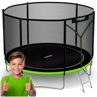 NEO-SPORT Vrtni trampolin 252 cm (8 ft), vanjska mreža i ljestve