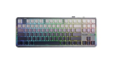 AULA Gaming tipkovnica Gasket F87 Gradient Grey SpaceCrystal RGB
