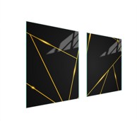 TMK Staklena zaštita za štednjak 85x52 CRNA