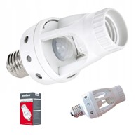 REBEL Grlo za žarulju E27 sa senzorom pokreta, 360°