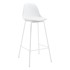 KAVE HOME Bijela barska stolica (visine sjedala 65 cm) Brighter 