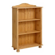 STØRAA Biblioteka od masivnog bora u prirodnoj boji 77x116 cm Ella 