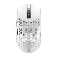 ARBITER STUDIO Gaming miš x TENKO AKITSU Medium, bežični, PixArt 3950, 8K Polling Rate, 40 g, bijela