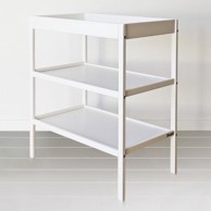 WOODIES Previjalište za bebe, bijela  