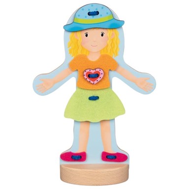 GOKI Drvena lutka za odijevanje