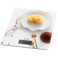HOME Digitalna kuhinjska vaga HG M 05, 5 kg, bijela