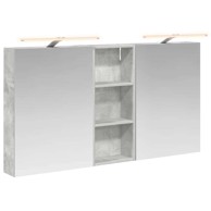 Set kupaonskih ormarića s policom, 3 kom, 130 x 14.5 x 70 cm