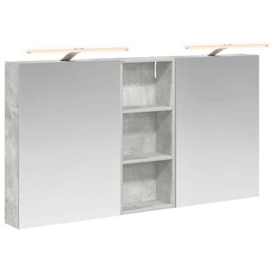 Set kupaonskih ormarića s policom, 3 kom, 130 x 14.5 x 70 cm