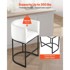 VEVOR Set barskih stolica, 565x515x870 mm, bijela