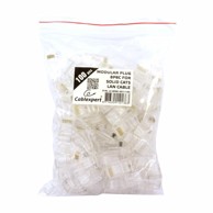 GEMBIRD RJ45 konektor CAT.5e UTP za puni kabel, pakiranje 100 kom