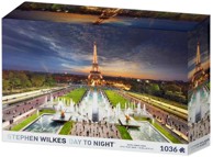STEPHEN WILKES Puzzle Day to Night Eiffelov toranj, Pariz, 1036 dijelova, 70x50 cm