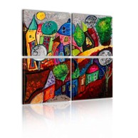 Slika Colourful city 90x90