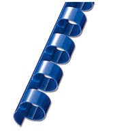 FORNAX Plastična spirala A4, fi 25 mm, 210 listova, 50 kom, plava