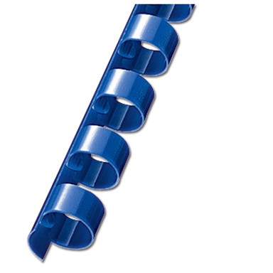 FORNAX Plastična spirala A4, fi 25 mm, 210 listova, 50 kom, plava