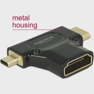 DELOCK Adapter HDMI plavi na HDMI-C i HDMI-D  